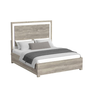  Elements International San Matteo B-16010-7-KBL King Bed IMAGE 1