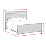  Elements International Tobias B-15990-7-KBL King Bed IMAGE 8