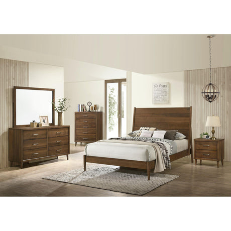  Elements International Malibu MC400KB King Panel Bed IMAGE 4