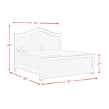  Elements International Kona B-9340-7-KB King Panel Bed IMAGE 8