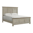  Elements International Farmington B-9890-7-KB King Panel Bed IMAGE 1