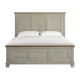  Elements International Farmington B-9890-7-KB King Panel Bed IMAGE 2