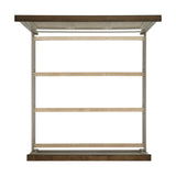  Elements International Farmington B-9890-7-KB King Panel Bed IMAGE 4