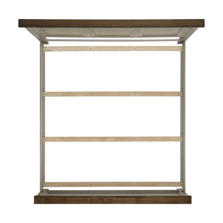  Elements International Farmington B-9890-7-KB King Panel Bed IMAGE 4