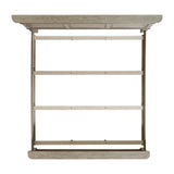  Elements International Whit-Ash B-11360-3-KB King Panel Bed IMAGE 5