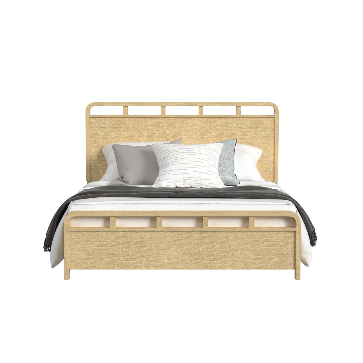  Elements International Ridgemont B-14440-6-KB King Panel Bed IMAGE 2