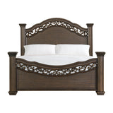  Elements International Brunswick B-13070-5-KB King Panel Bed IMAGE 2