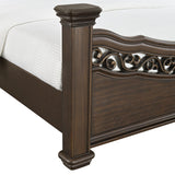  Elements International Brunswick B-13070-5-KB King Panel Bed IMAGE 6