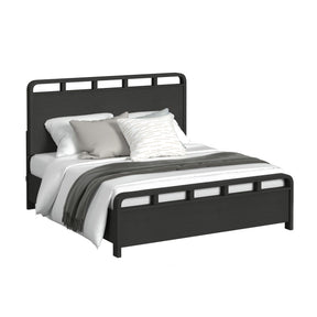  Elements International Ridgemont B-14440-8W-KB King Panel Bed IMAGE 1