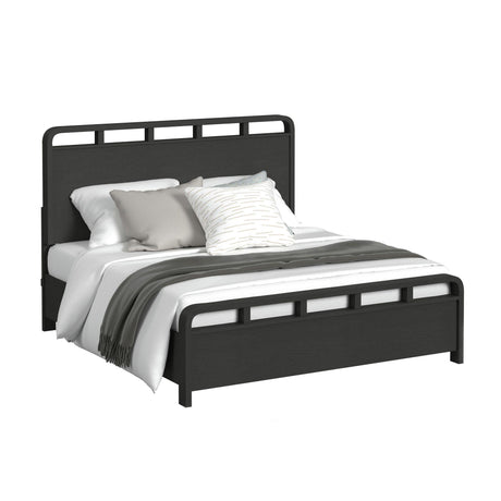  Elements International Ridgemont B-14440-8W-KB King Panel Bed IMAGE 1