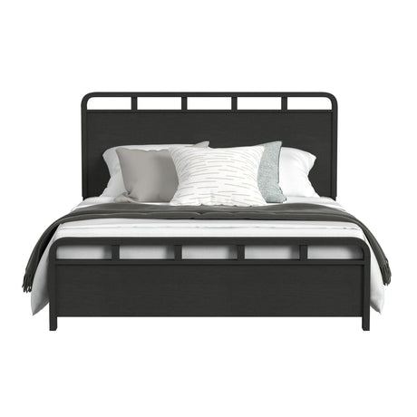  Elements International Ridgemont B-14440-8W-KB King Panel Bed IMAGE 2