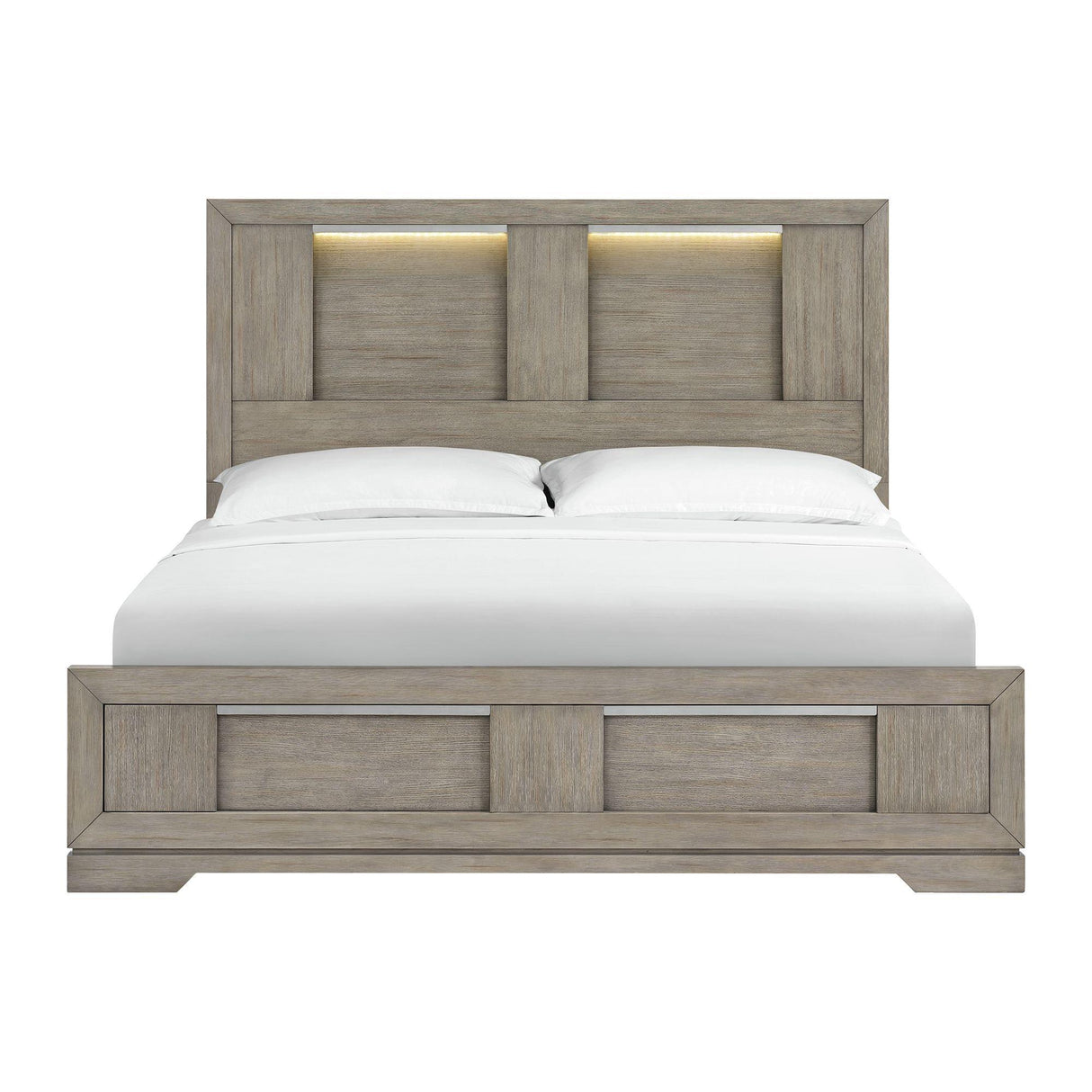  Elements International Kelis B-9770-3-KBL King Panel Bed IMAGE 2