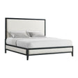  Elements International Versailles Contemporary B-3690-8W-KB1 King Panel Bed IMAGE 1