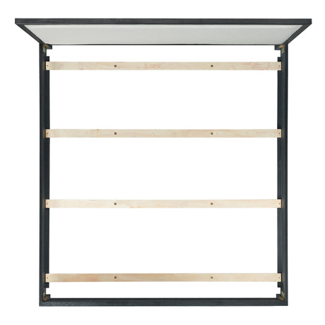  Elements International Versailles Contemporary B-3690-8W-KB1 King Panel Bed IMAGE 4