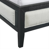  Elements International Versailles Contemporary B-3690-8W-KB1 King Panel Bed IMAGE 6