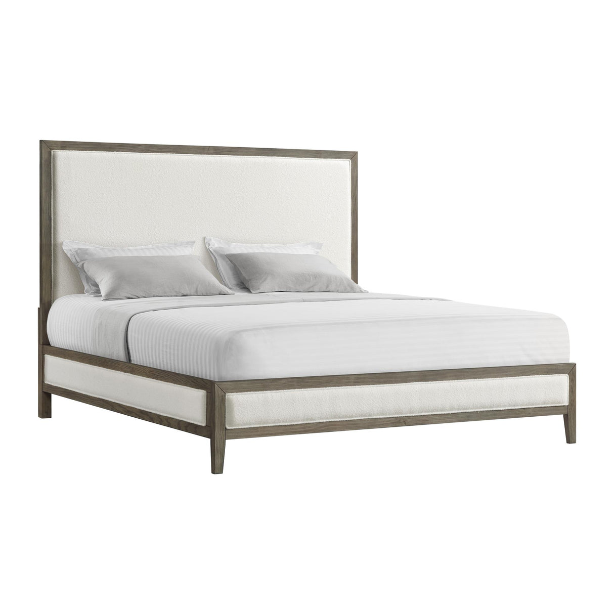  Elements International Versailles Contemporary B-3690-3W-KB1 King Panel Bed IMAGE 1