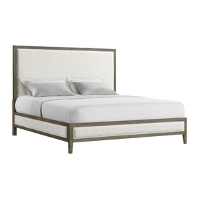  Elements International Versailles Contemporary B-3690-3W-KB1 King Panel Bed IMAGE 1