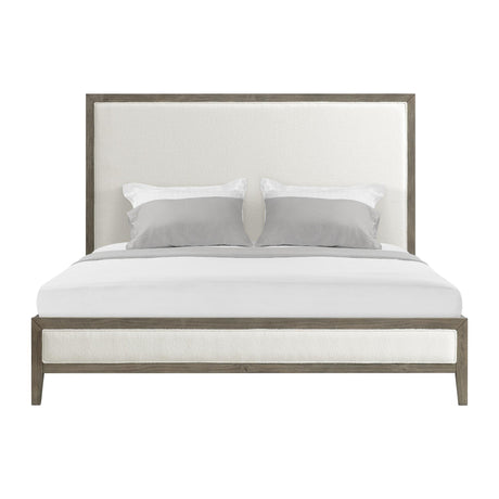  Elements International Versailles Contemporary B-3690-3W-KB1 King Panel Bed IMAGE 2