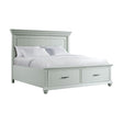  Elements International Slater SR350KB King Platform Storage Bed IMAGE 1