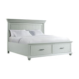  Elements International Slater SR350KB King Platform Storage Bed IMAGE 1