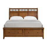  Elements International Gage B-15580-5-KSB King Sleigh Storage Bed IMAGE 2