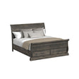  Elements International Park Ridge B-13130-8-KSLB King Sleigh Storage Bed IMAGE 1