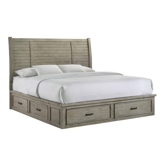  Elements International Sullivan SV300KB King Storage Bed IMAGE 1