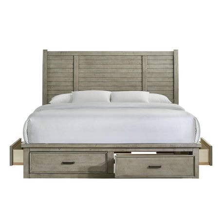  Elements International Sullivan SV300KB King Storage Bed IMAGE 4