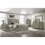  Elements International Sullivan SV300KB King Storage Bed IMAGE 5