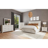  Elements International Canterbury B-13030-7-KSB King Storage Bed IMAGE 4