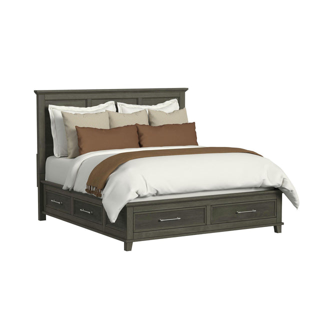  Elements International Canterbury B-13030-3-KSB King Storage Bed IMAGE 1