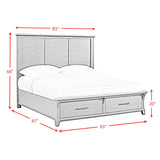  Elements International Montrose B-16670-5-KSB King Storage Bed IMAGE 11
