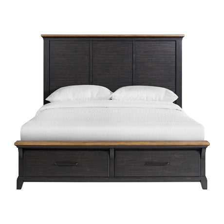  Elements International Montrose B-16670-5-KSB King Storage Bed IMAGE 2