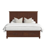  Elements International Canterbury B-13030-5-KSB King Storage Bed IMAGE 2