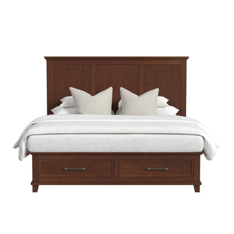  Elements International Canterbury B-13030-5-KSB King Storage Bed IMAGE 2