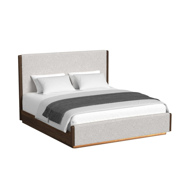  Elements International Brisbane B-16760-5-KUB King Upholstered Bed IMAGE 1