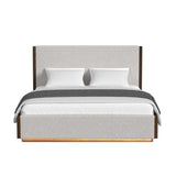  Elements International Brisbane B-16760-5-KUB King Upholstered Bed IMAGE 2