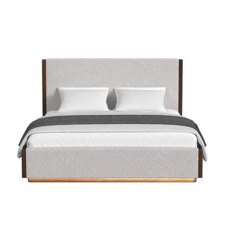  Elements International Brisbane B-16760-5-KUB King Upholstered Bed IMAGE 2