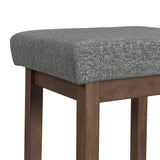  Elements International Santa Barbara D-16550-5-KI Kitchen Island & 2 Counter Stools IMAGE 10