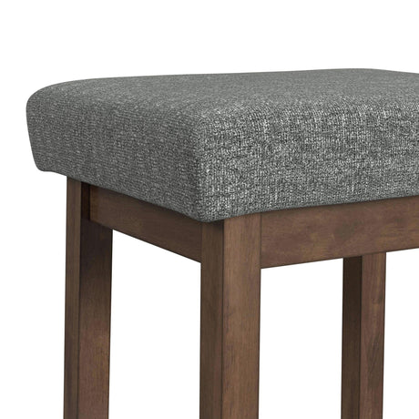  Elements International Santa Barbara D-16550-5-KI Kitchen Island & 2 Counter Stools IMAGE 10