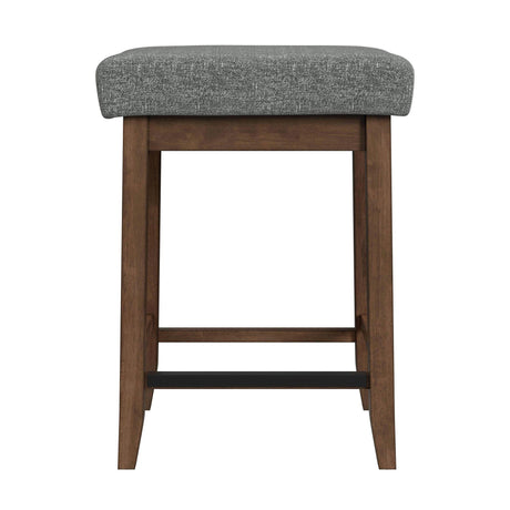  Elements International Santa Barbara D-16550-5-KI Kitchen Island & 2 Counter Stools IMAGE 5