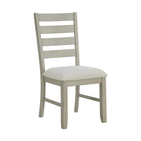  Elements International Farmington D-9890-7-SC Ladder Back Dining Side Chair IMAGE 1