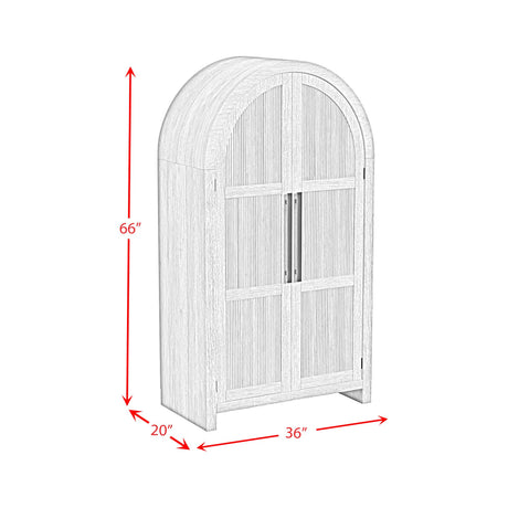  Elements International Ridgemont A-14440-8W-CBL Large Bookcase IMAGE 10
