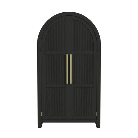 Elements International Ridgemont A-14440-8W-CBL Large Bookcase IMAGE 2