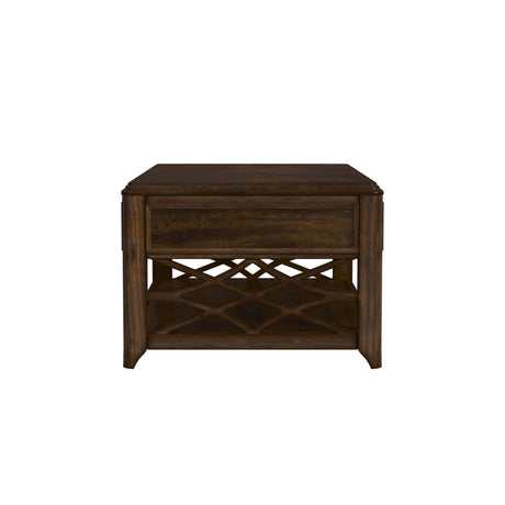  Elements International Phillipe T-5210-5-CT Lift-Top Coffee Table IMAGE 4