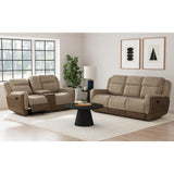  Elements International Hornet U-11550-10530-287 Motion Glider Loveseat IMAGE 4