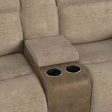  Elements International Hornet U-11550-10530-287 Motion Glider Loveseat IMAGE 7