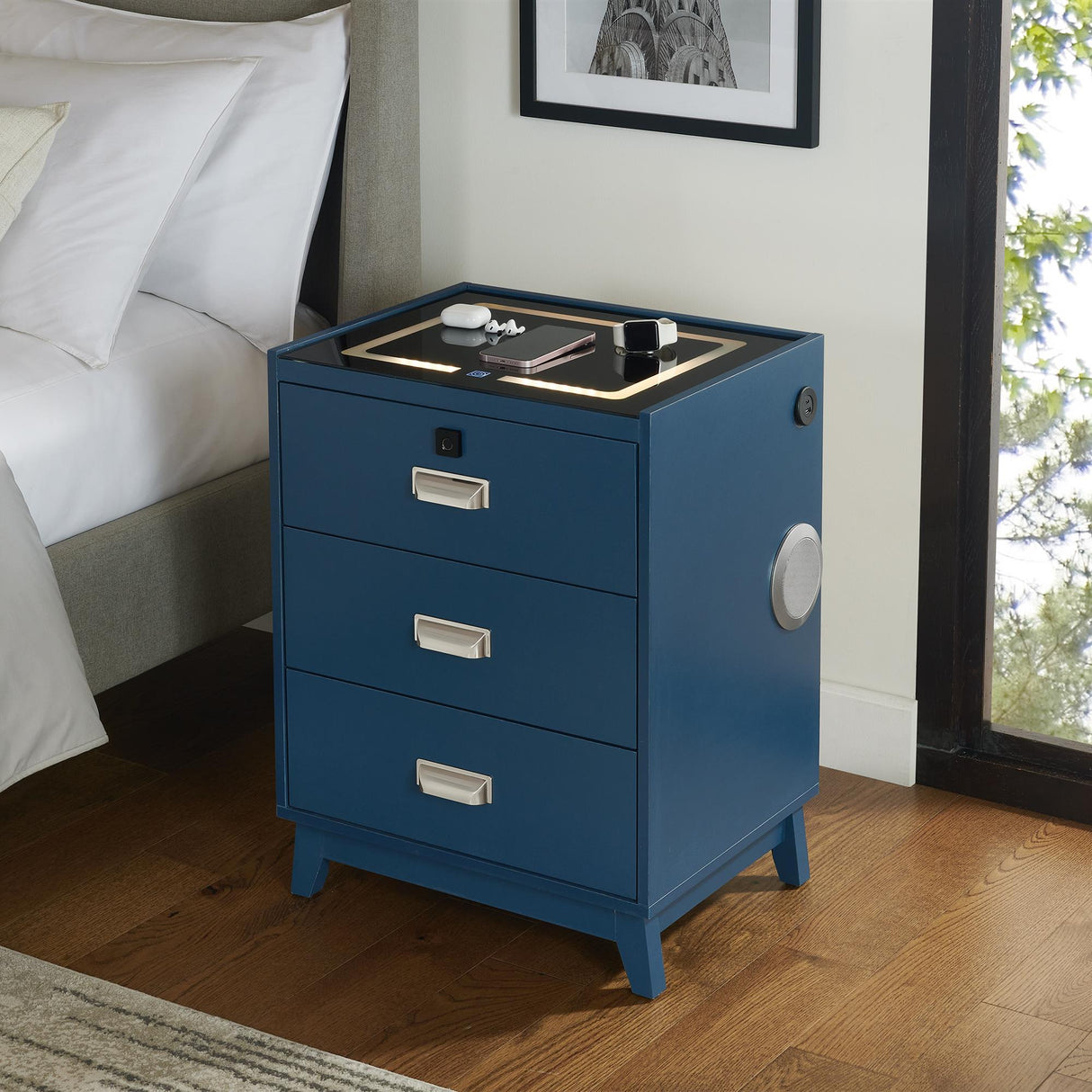  Elements International Rio A-13150-1-NS Nightstand IMAGE 3