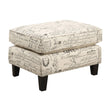  Elements International Erica UER636000CA Ottoman IMAGE 1
