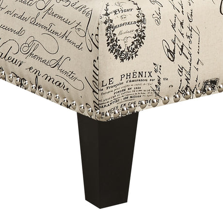  Elements International Erica UER636000CA Ottoman IMAGE 5